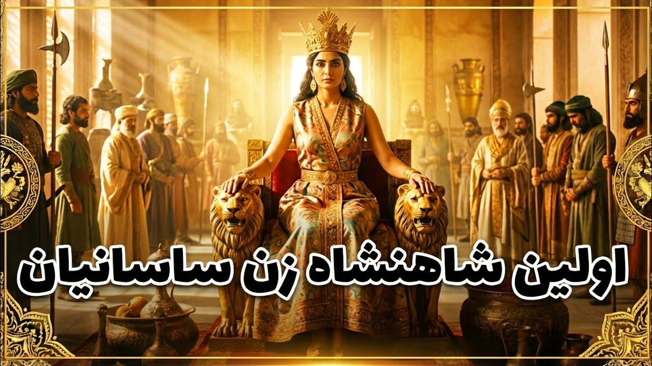 پوراندخت؛ اولین شاهنشاه زن ایران در اوج بحران