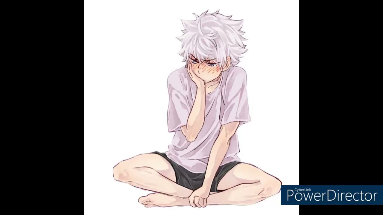 Shy Killua asks you for Hugs and Head Scratches (Killua x listener)