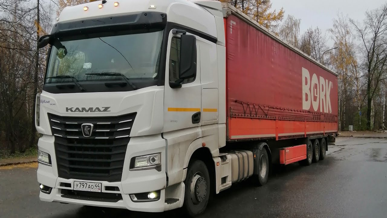 Камаз-54901. 2 режима работы трансмиссии. Эко и Мощный. Камаз К5. Не пускают в Апатиты.
