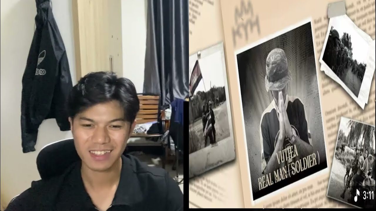 Vuthea - Real Man (Soldier) [REACTION ]SOKHENG