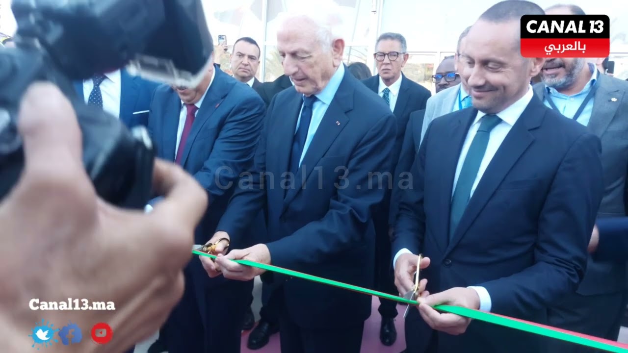 أندري أزولاي ووزير الصحة يترأسان افتتاح المعرض الدولي بالدار البيضاء