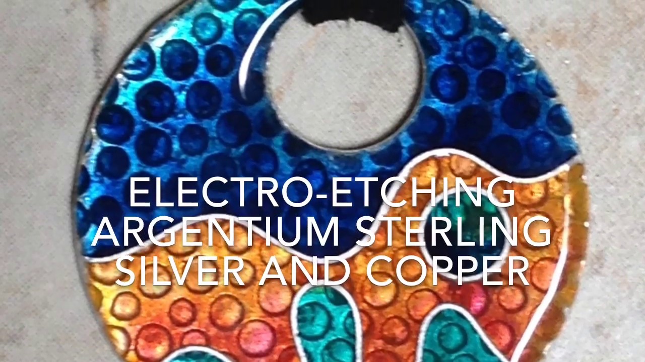 Electroetching Argentium & Sterling SIlver and Copper/Brass (CHEAP, CHEAP, CHEAP And ECO FRIENDLY!)