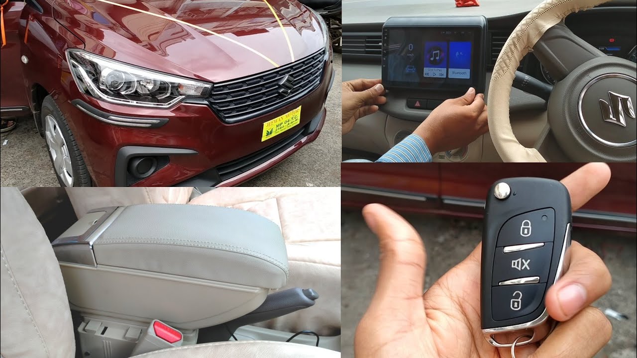 Maruti Suzuki Ertiga Base Model | 7d Mats | Armrest | Android Stereo | Roof Rails || Ertiga 2020 ||