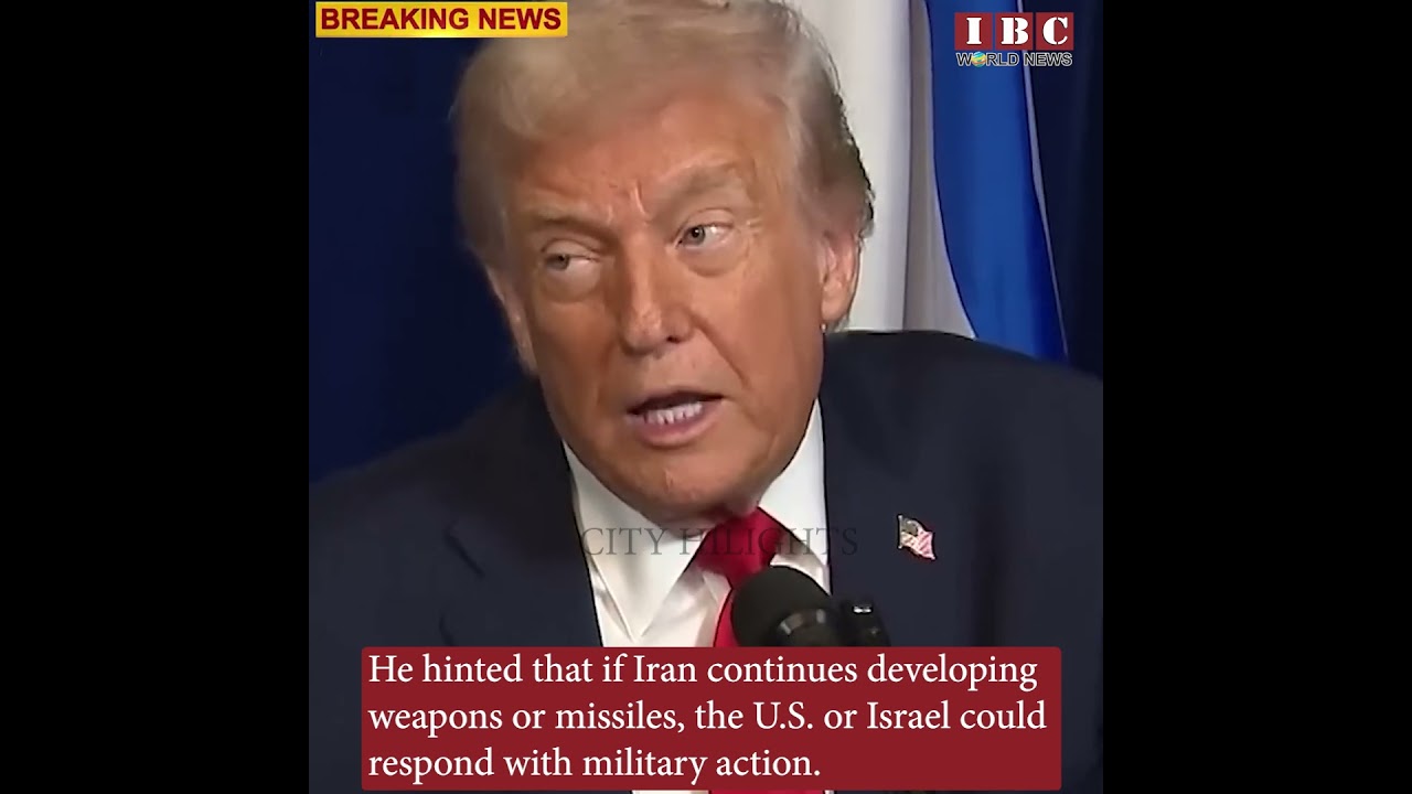 &ldquo;Iran May Be Behaving Badly&rdquo; &ndash; Trump Sends Strong Message to Tehran
