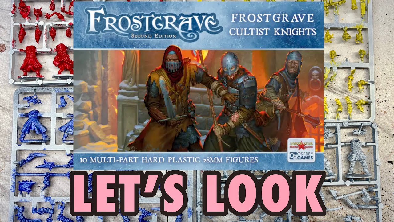 Давайте рассмотрим рыцарей-культистов из Frostgrave.