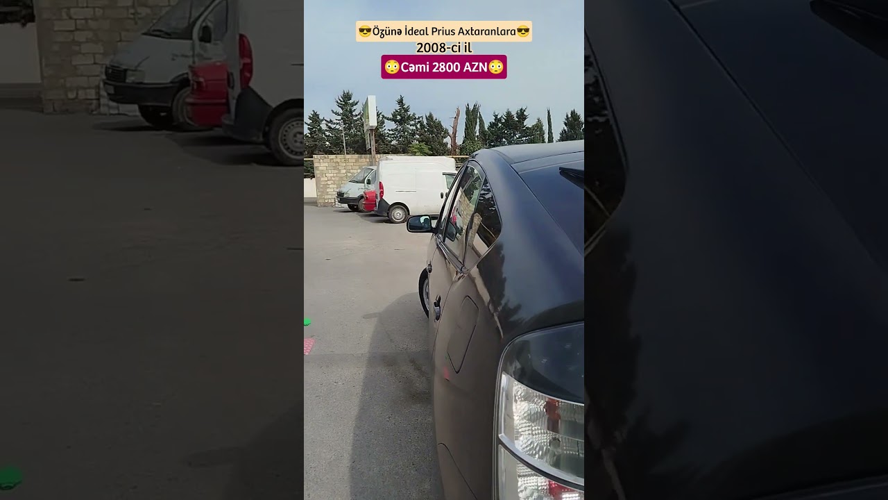 Toyota Prius. ilkin Ödəniş 2800AZN+300 AZN ofis haqqı. 30 ay 600 AZN . 36 ay 500 AZN 