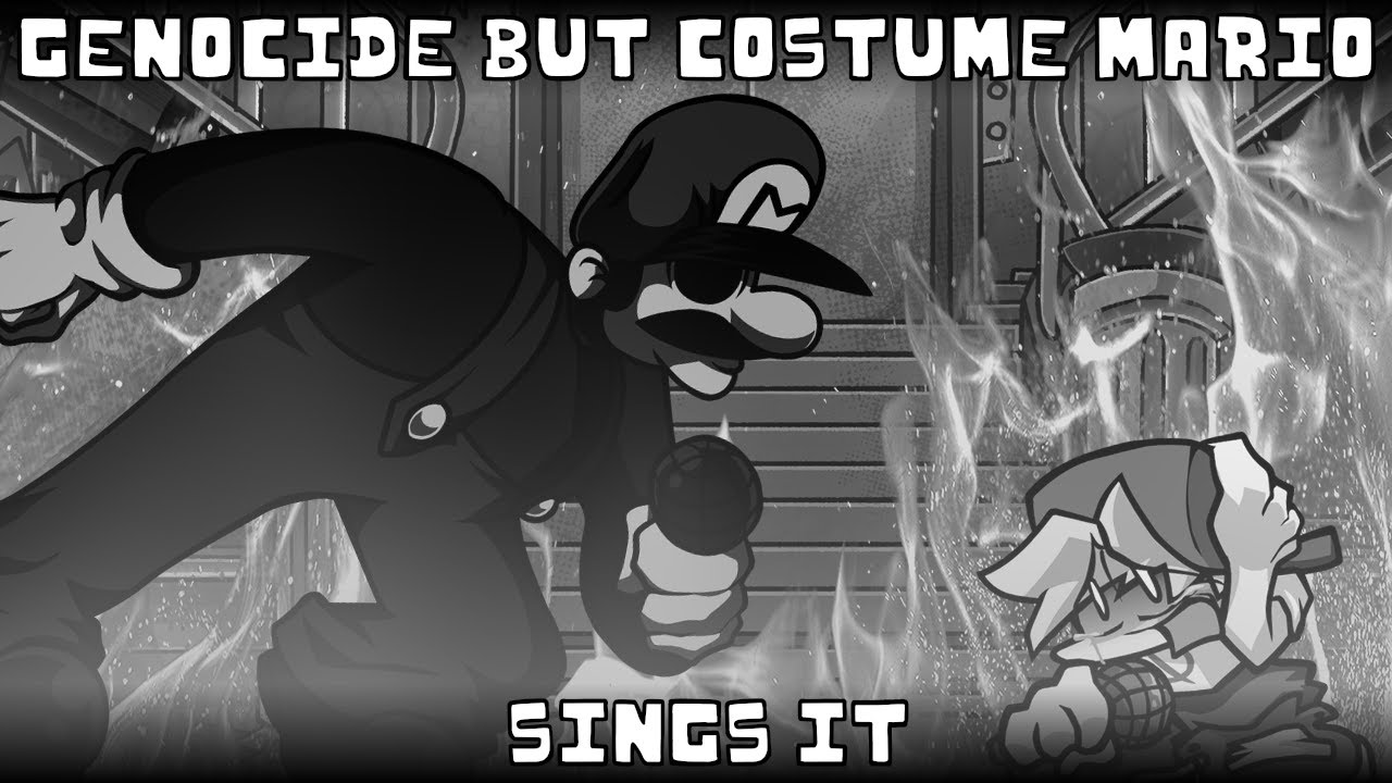 Genocide (Revival) but Costume Mario sings it | FNF: VS Tabi Ex-Boyfriend cover