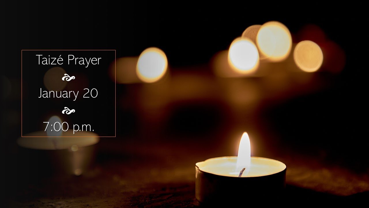 01-20-2026 Taizé Prayer at Wonderful Mercy -- 7:00 p.m.