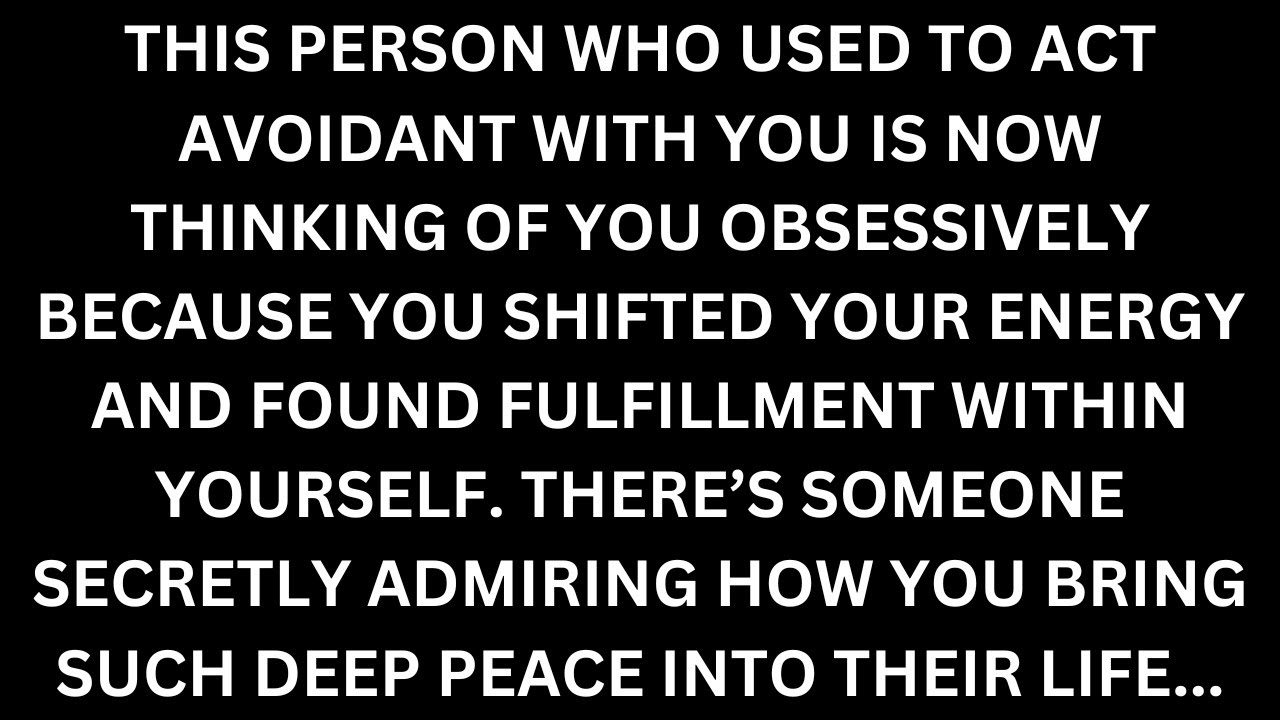 This avoidant person is becoming obsessed with you because you shifted... [Divine Feminine Reading]
