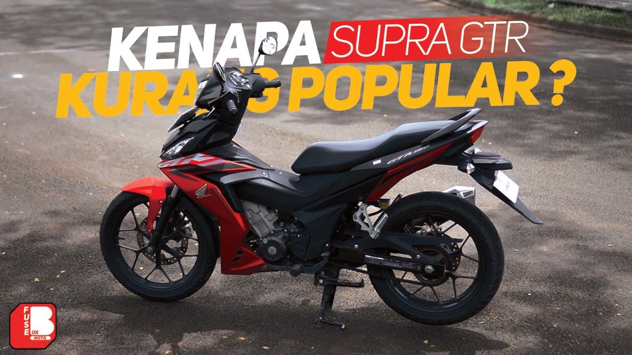 Kenapa Supra GTR Tidak Sepopuler Yamaha MX king ? | Sama Kelas Di Bebek Sport