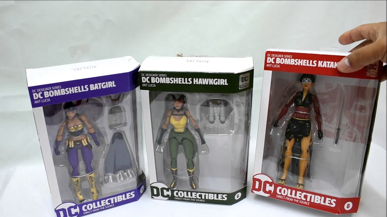 KATANA BATGIRL HAWKGIRL ANT LUCIA BOMBSHELLS