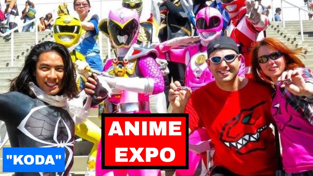 Anime Expo Vlog with Blue Dino Charge Ranger! (7.4.15 Vlog 320)