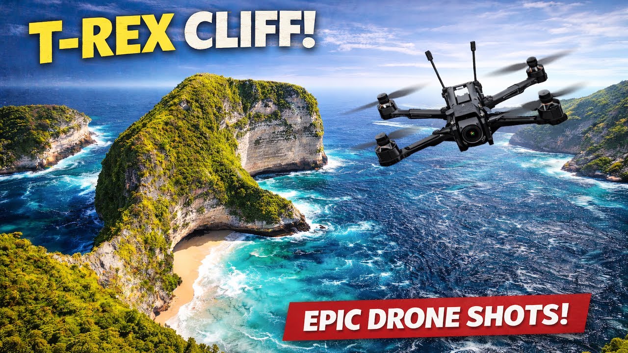 FPV Over T-Rex Cliff | Nusa Penida