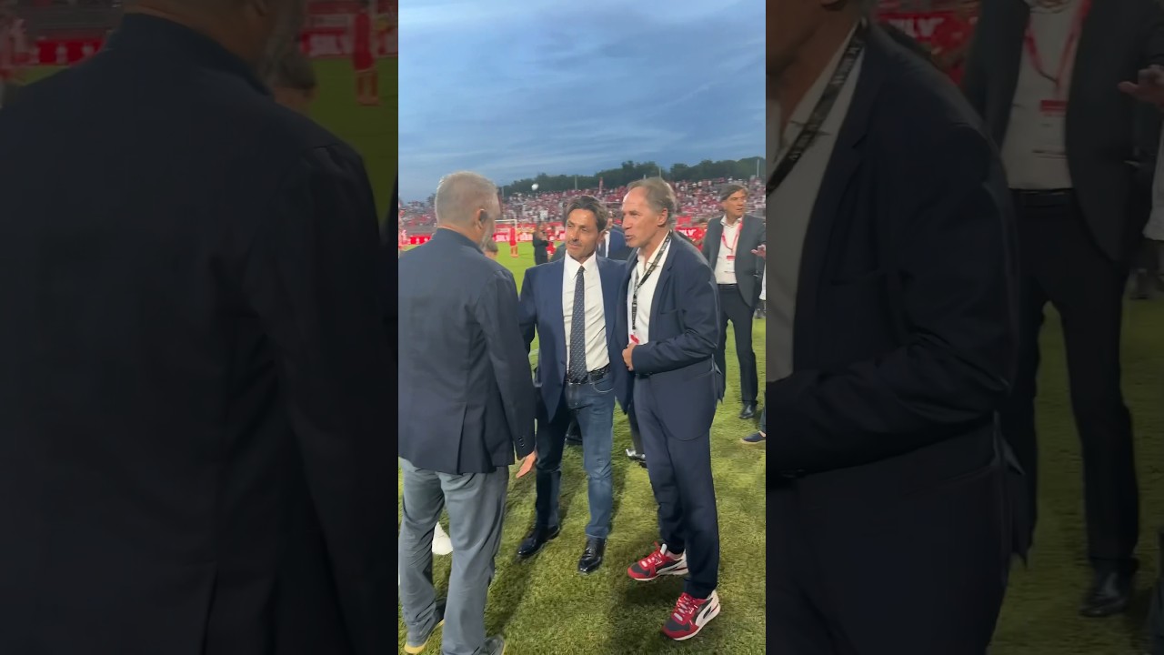 Tears & smiles remembering President Silvio Berlusconi ❤️ | #shorts #TrofeoSilvioBerlusconi