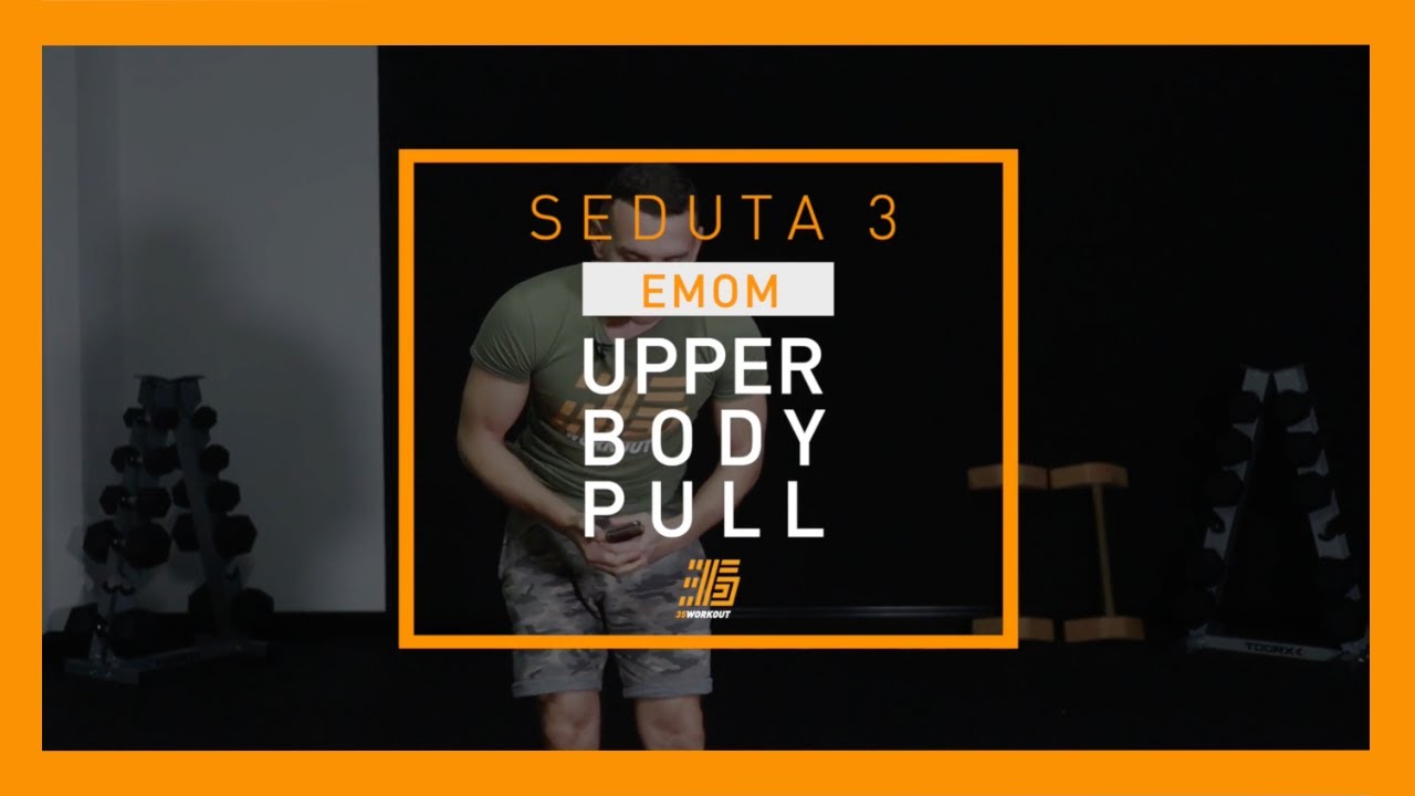 35WORKOUT #3 Dorsali - Bicipiti - Addome | Allenamento in Casa con Manubri