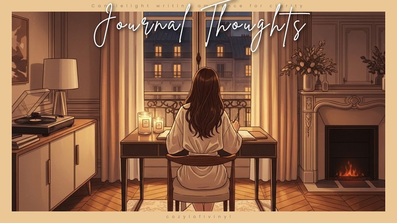 Write what you feel without overthinking | Candlelight writing ambience for clarity ✨