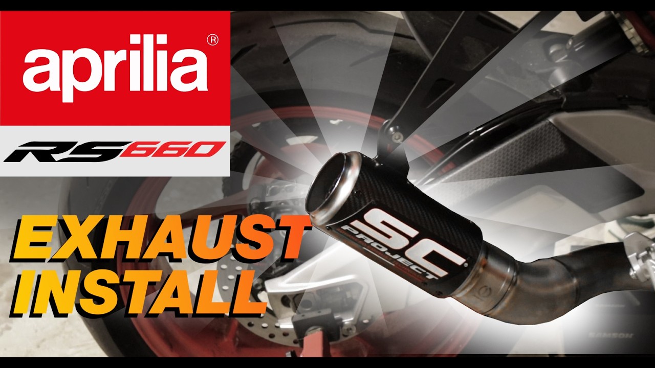 MONTIAMO UN SC PROJECT CRT SU UN'APRILIA RS660 2025