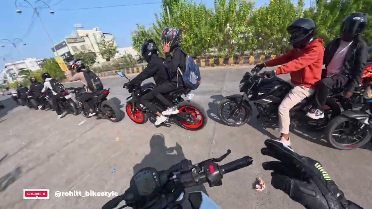 Weekend Short Bike Ride With Friends #ktmduke #duke390 #viral #fun #sundayride #mumbai 