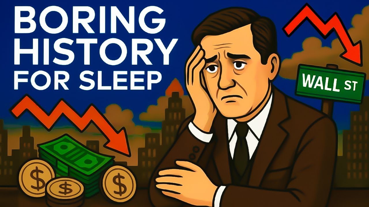 What Really Happened During the 1929 Stock Market Crash and more | Boring History For Sleep