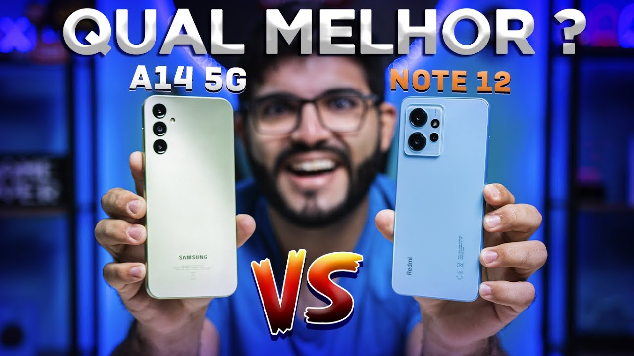 EITA! Acabou pra XIAOMI? Redmi Note 12 vs Galaxy A14 5G! Qual o MELHOR custo benefício de 2023?