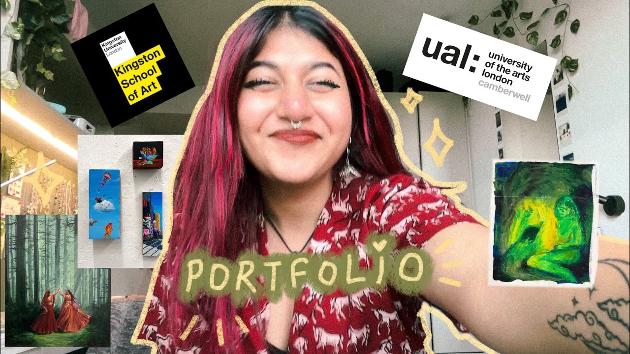 My BA fine art portfolio (accepted into UAL and Kingston school of art!!)