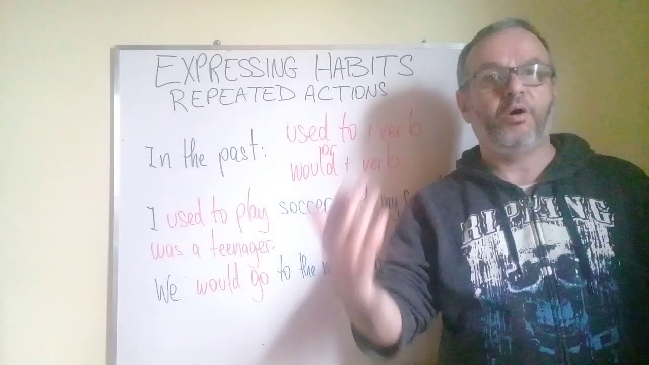 Expressing Habits (Expressando h&aacute;bitos do presente e do passado)