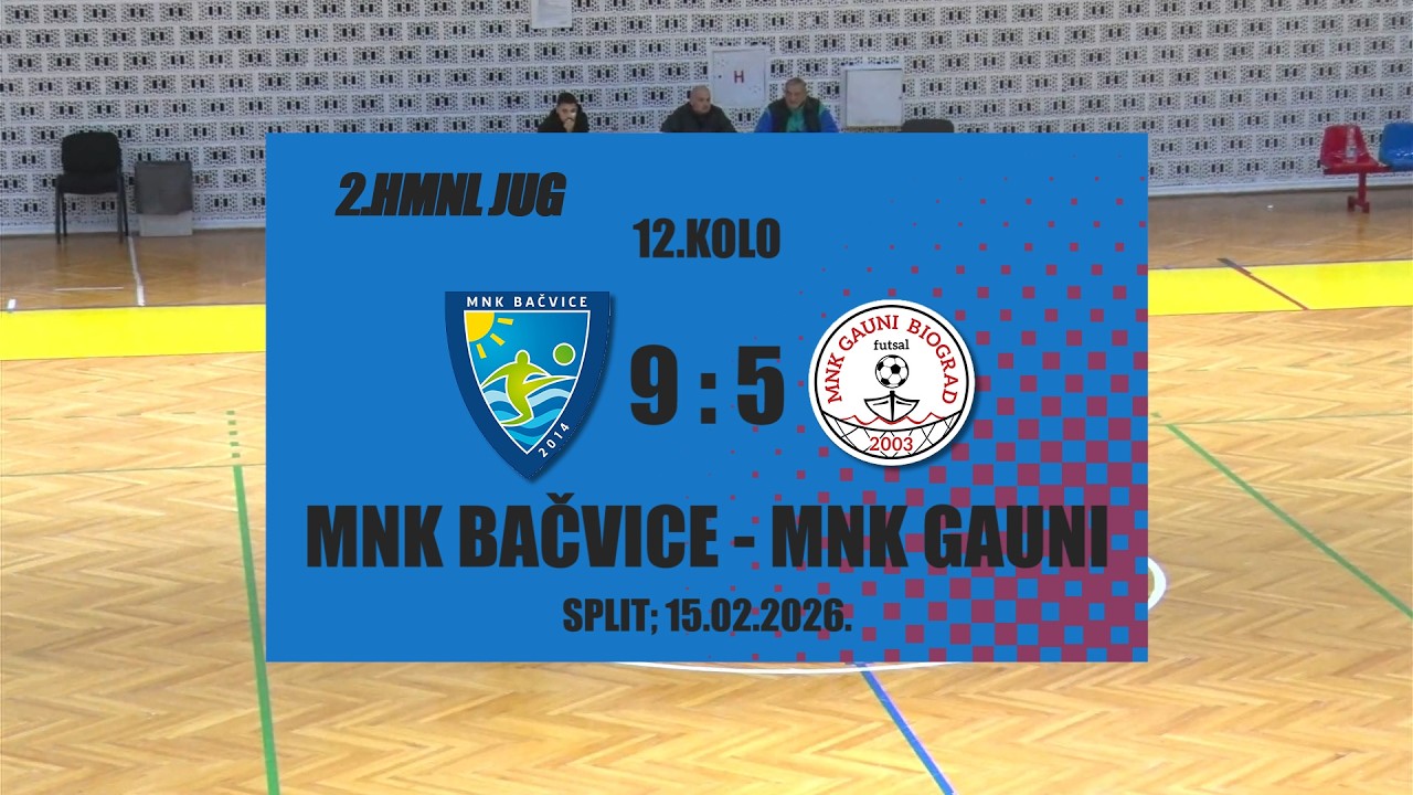 UMN_TV 2HMNL Jug_MNK Bačvice - MNK Gauni (Sažetak)