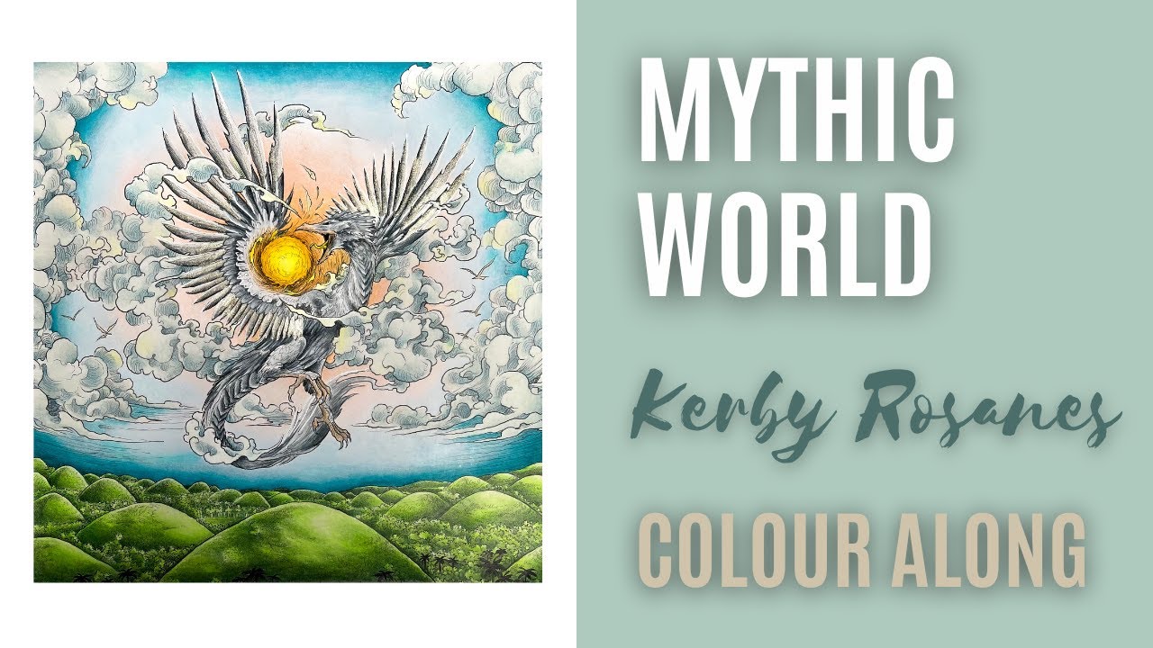 Colour Along | Mythic World by Kerby Rosanes | Minokawa