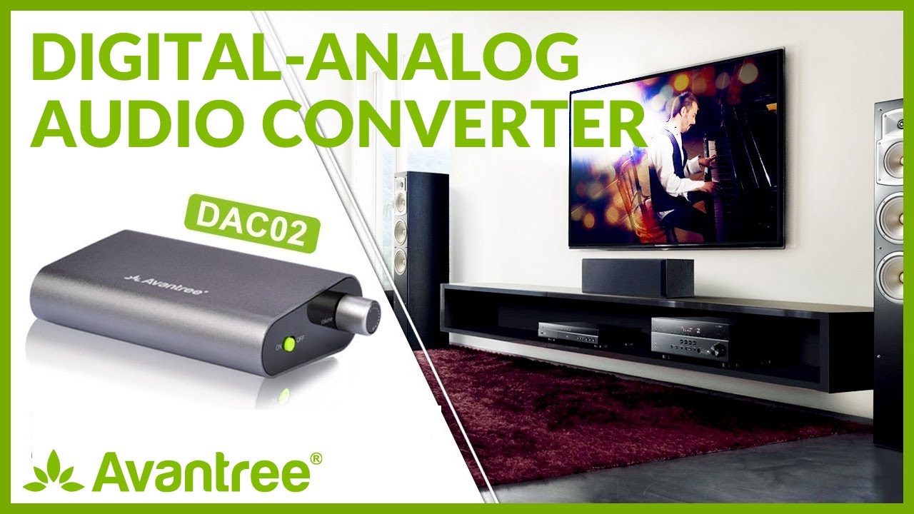 DAC Digital to Analog Converter, Optical  Coaxial Audio to RCA, Volume Control