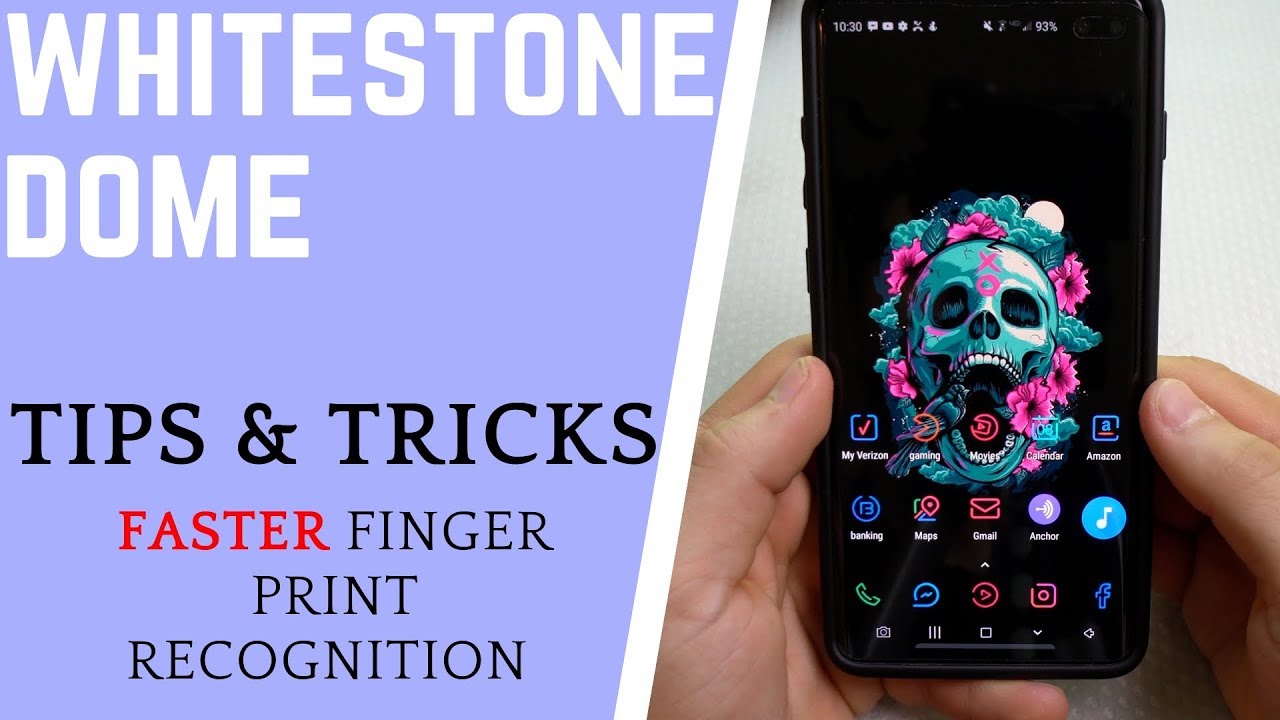 Whitestone DOME Screen Protector for S10/S10+