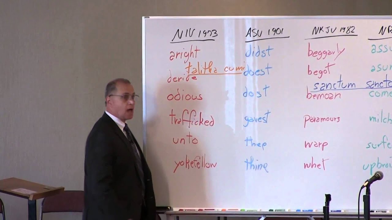 Why Do We Use the King James Bible? - Dr. Sam Gipp, 05-03-2015