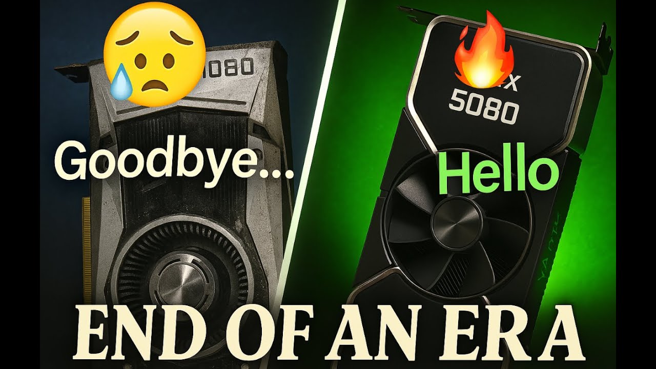Goodbye GTX 1080, Hello RTX 5080 — End of an Era