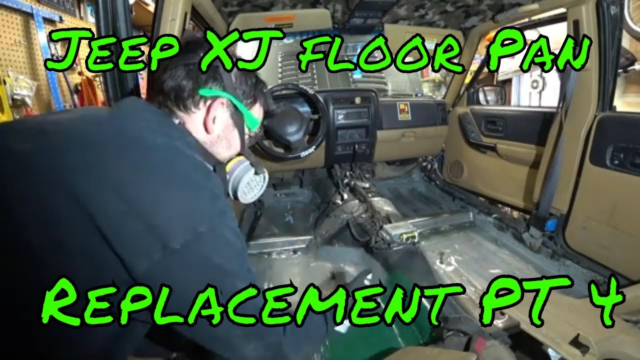Замена поддона пола Jeep XJ PT4