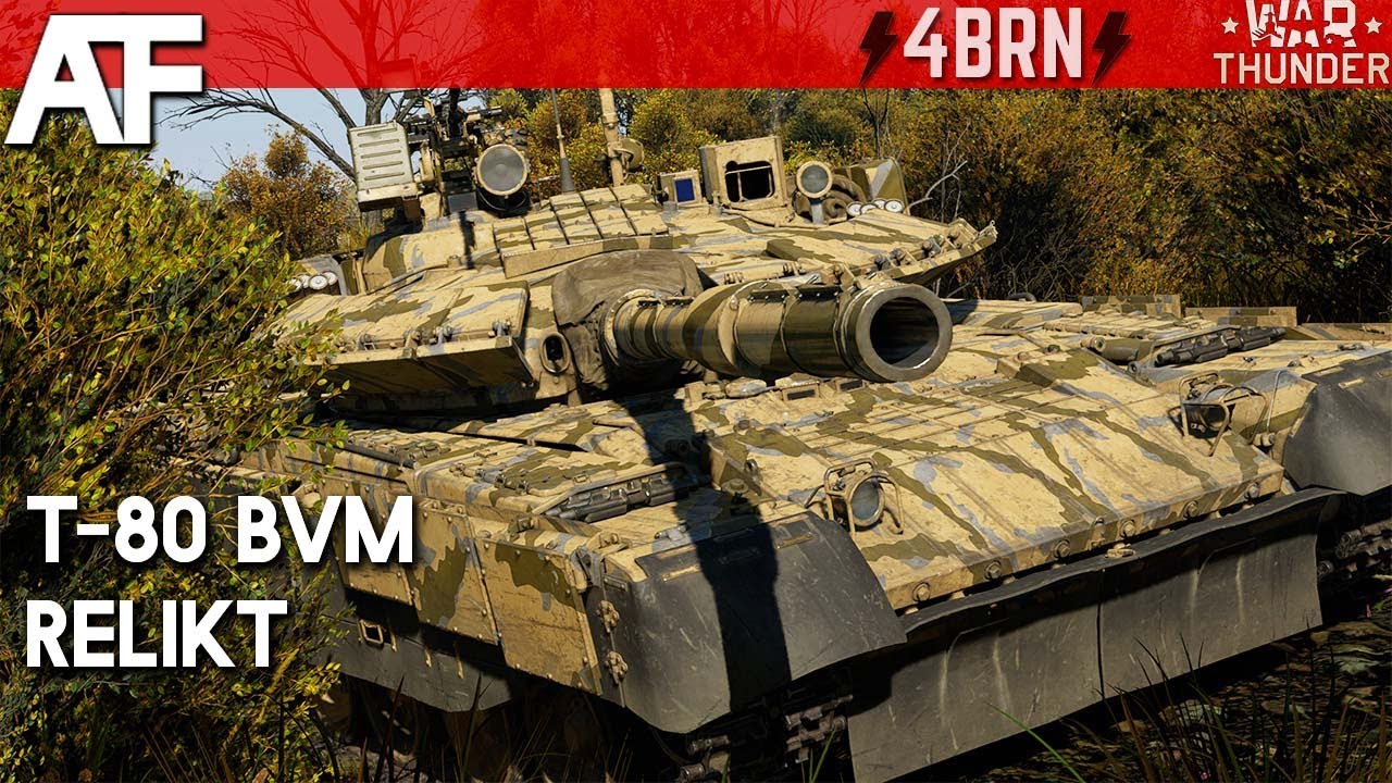 War Thunder - T-80 BVM Relikt | Gameplay Tanky CZ/SK