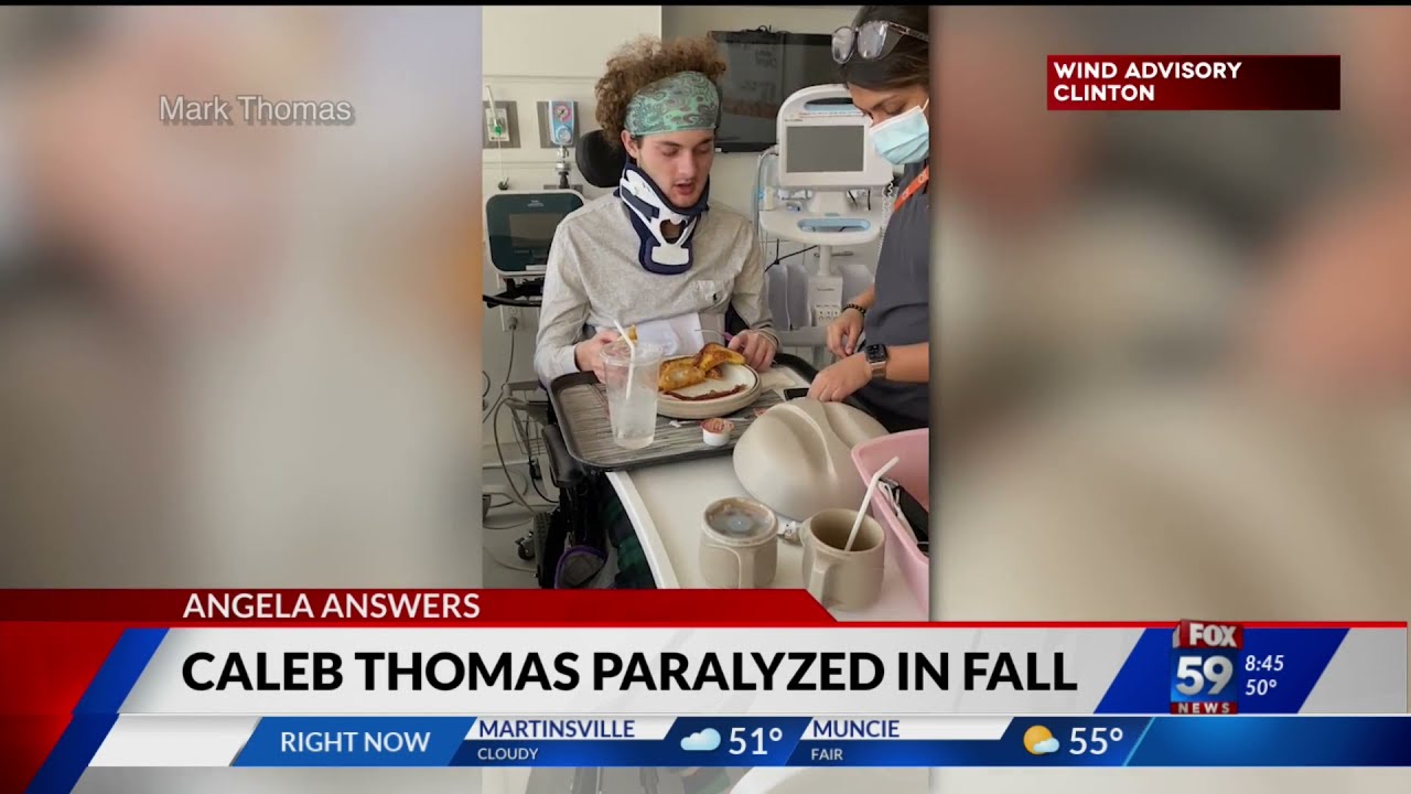 Former Colts player's son paralyzed in fall