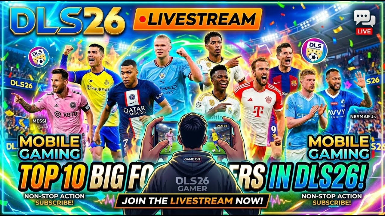 ​DLS 26 LIVE! ⚽ Testing the TOP 10 BEST PLAYERS vs SUBSCRIBERS!