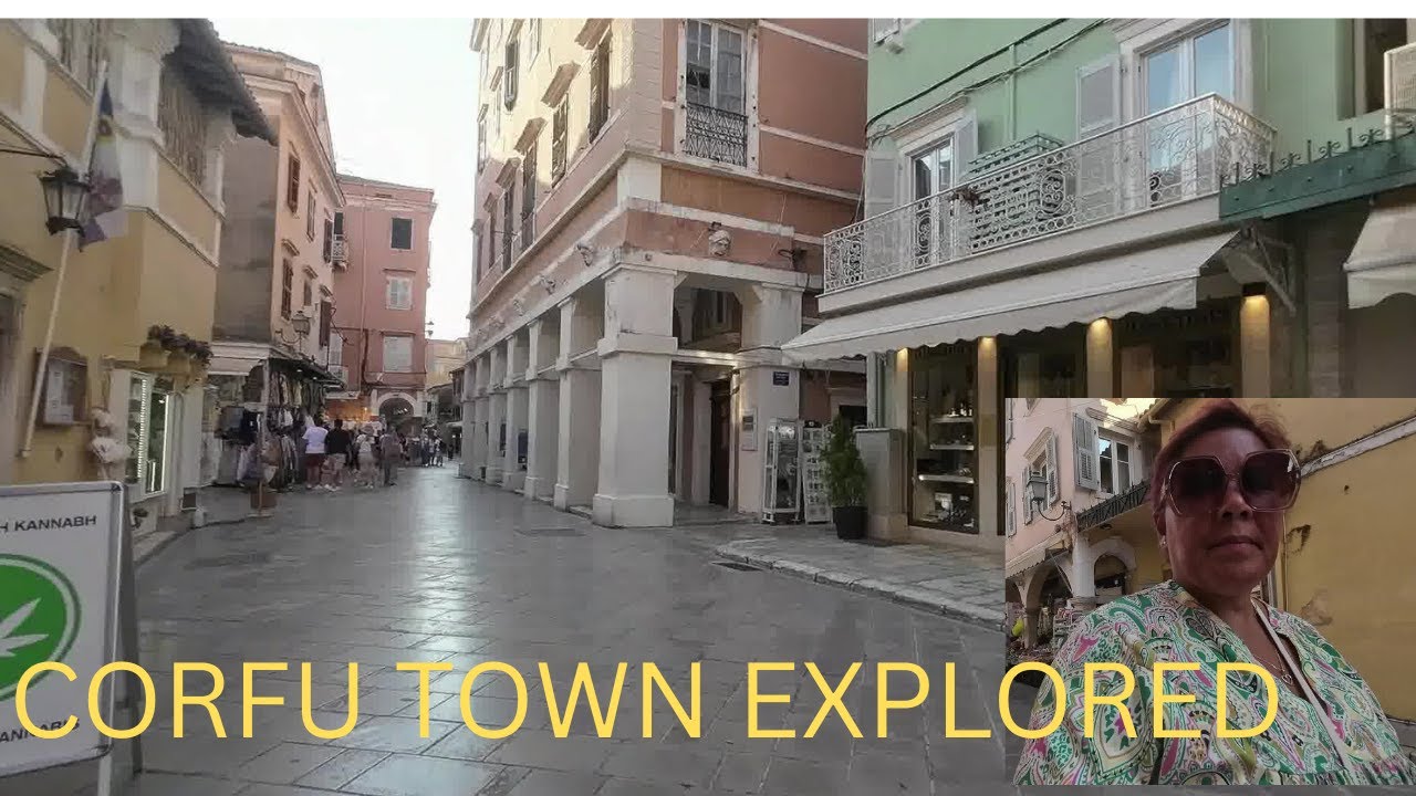 What’s It Like in Corfu Town at 7 PM?