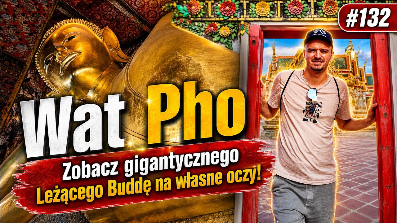 WAT PHO - Temple of the Reclining Buddha, BANGKOK Ep.132 4K