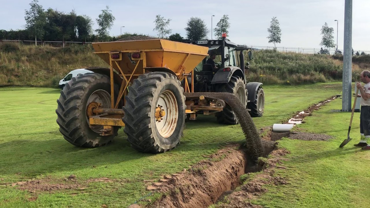 Drainage of Doon Gaa pitch