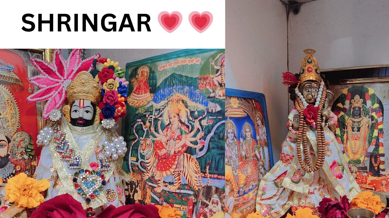 Khatu shyam ji or Hanuman ji ka shringar kaise kare?🤔🤔 Khatu Shyam ji Hanuman ji@RadheRadhe-789-p1h 
