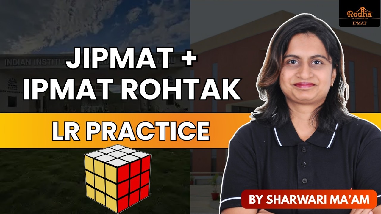 How to Solve LR for JIPMAT & IIM Rohtak | PYQs Explained