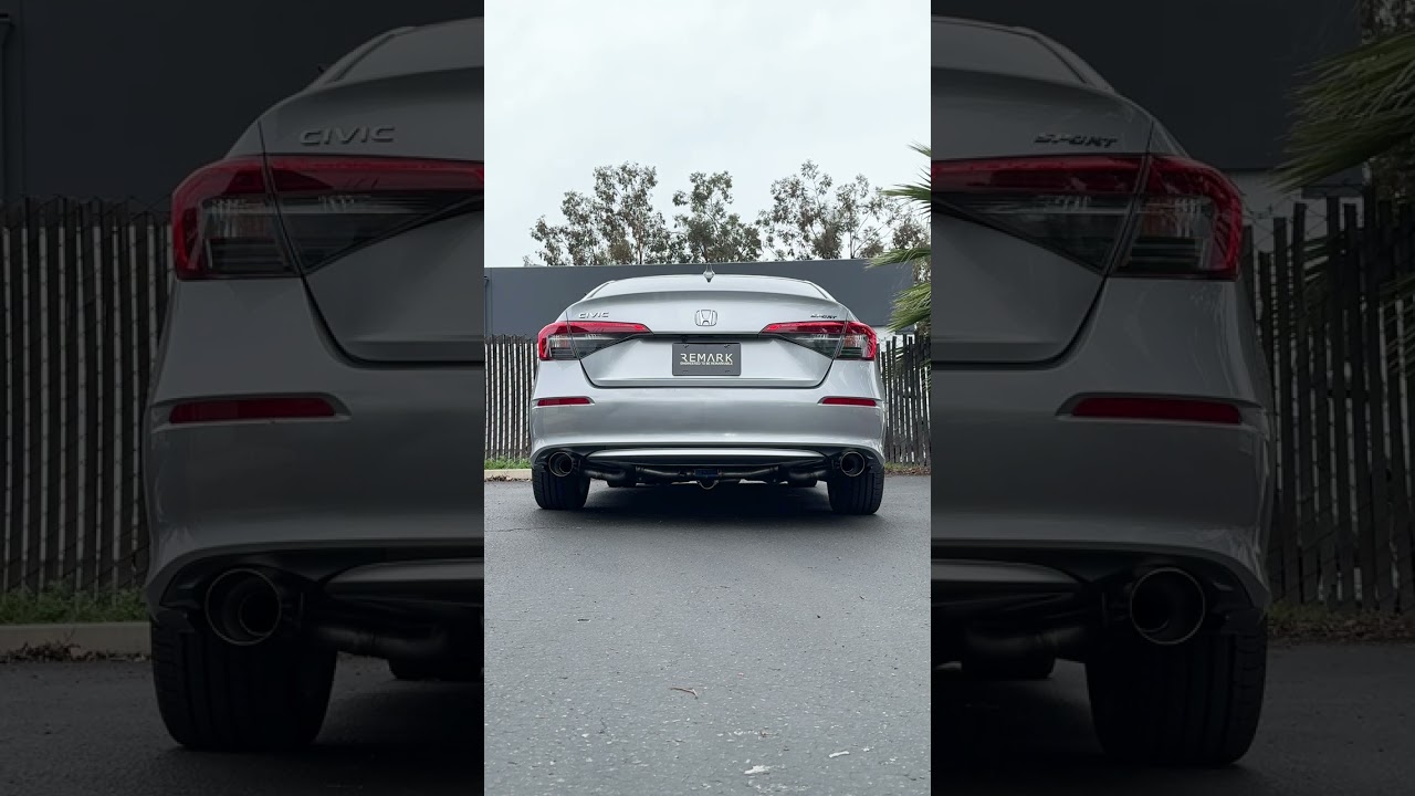 REMARK Link Loop Catback Exhaust - Honda Civic Sport Sedan #remarkexhaust #civic