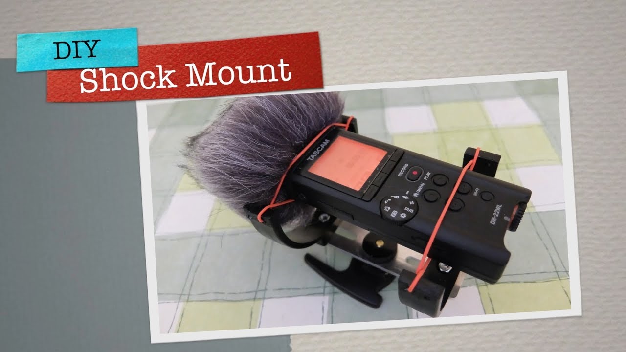 DIY Best Shock Mount: Cheap, easy and good-looking!!