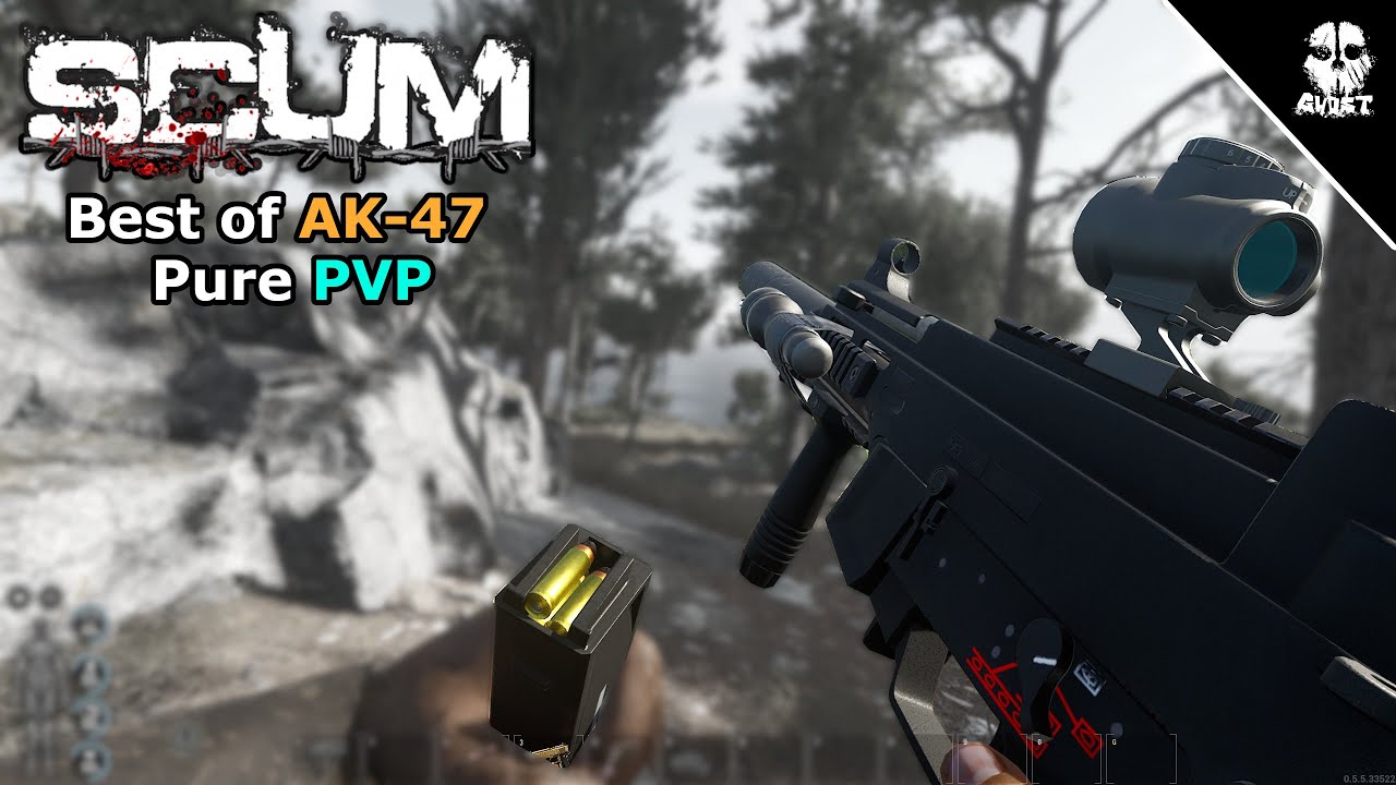 SCUM PVP montage - assault Rifle kill compilation - AK47 - close combat
