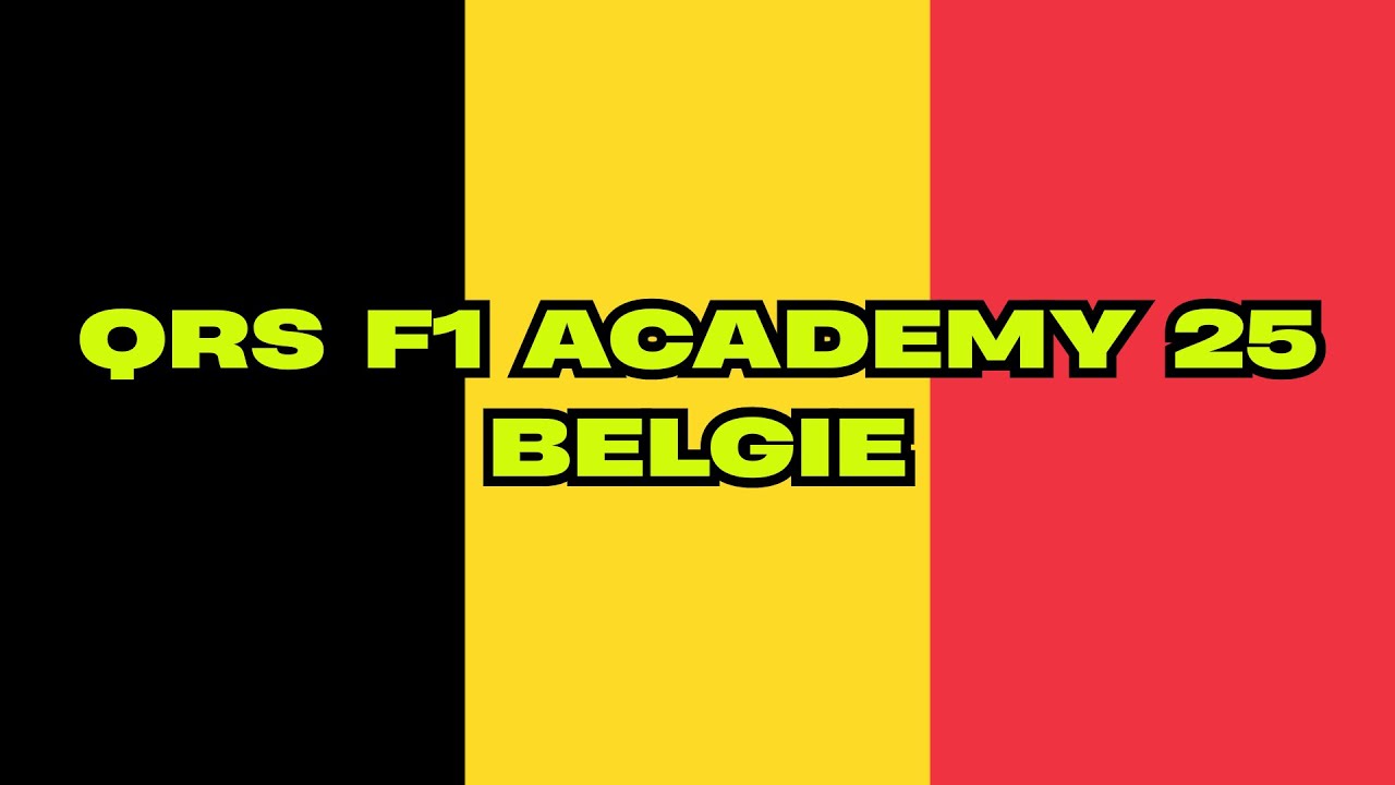 QRS F1 ACADEMY 25 - GP Belgie