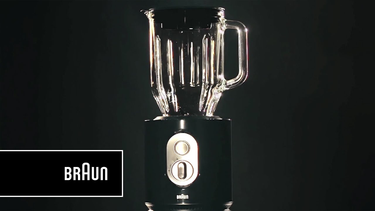 Pr&eacute;sentation du Blender JB 5160.BK de Braun
