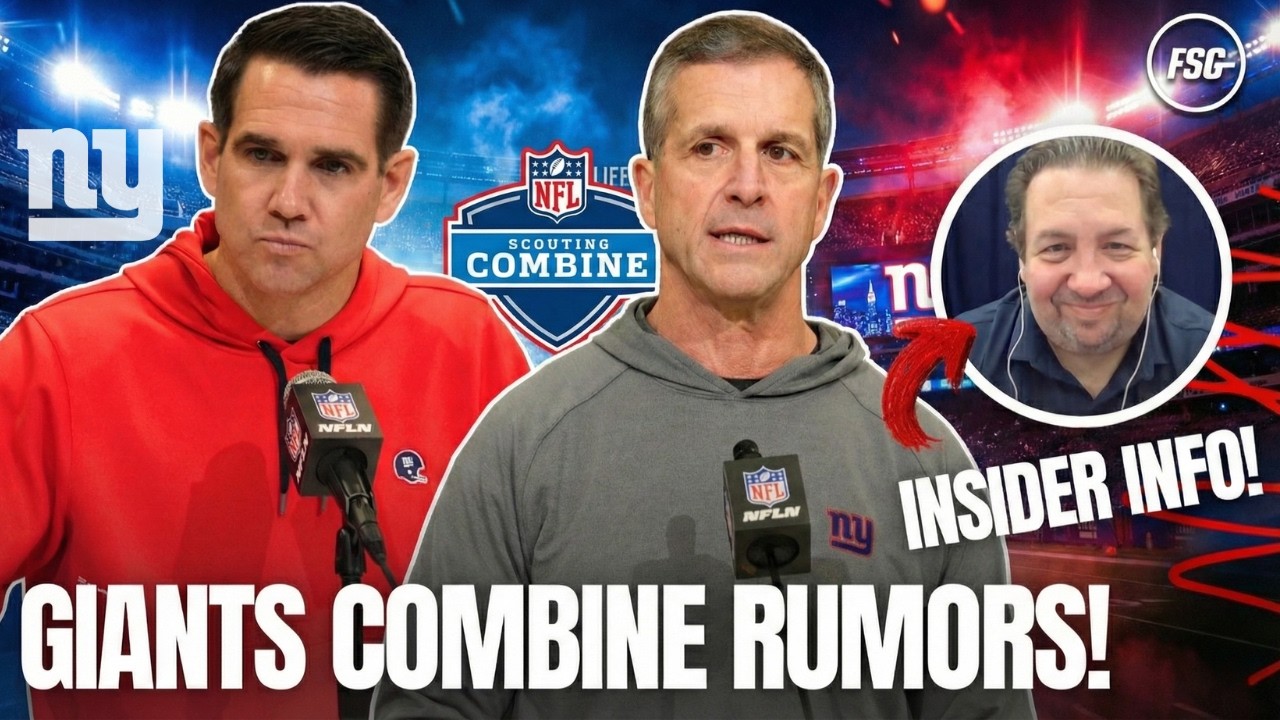 EXCLUSIVE: Art Stapleton Breaks Down the Giants' Latest NFL Scouting Combine & Draft Rumors/News