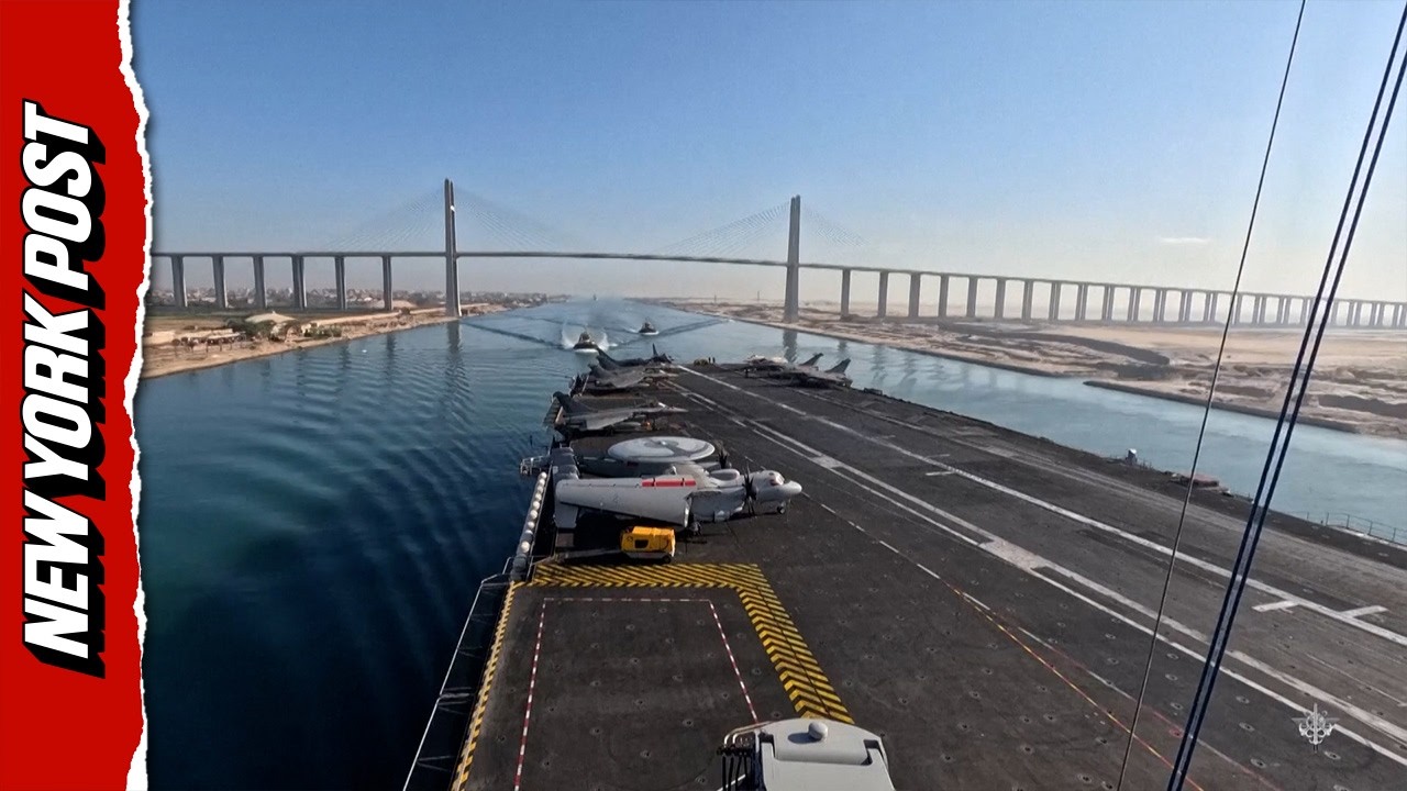 France Moves Naval Strike Group Through Suez Canal