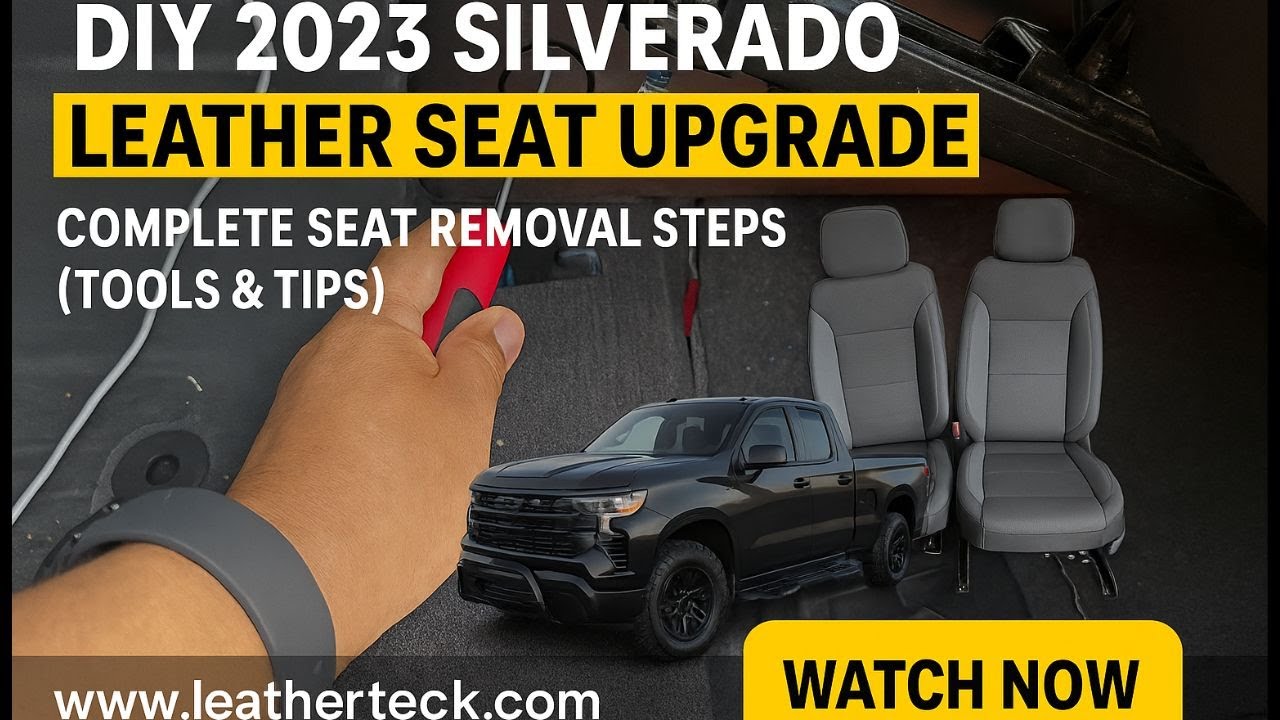 Как снять сиденья в Chevrolet Silverado 2023 года (передние и задние) — полное руководство своими...