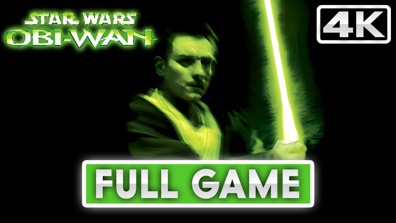 STAR WARS: OBI-WAN Gameplay Walkthrough FULL GAME (4K 60FPS) No Commentary